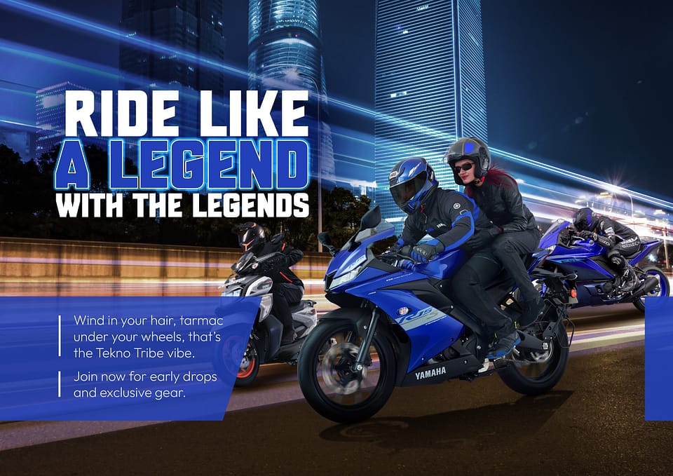 YAMAHA-teknomoto-Main page Ride the future banner